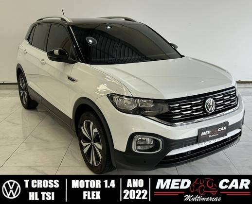 VOLKSWAGEN T-CROSS 1.4 250 TSI TOTAL FLEX HIGHLINE AUTOMÁTICO VOLKSWAGEN T-CROSS 1.4 250 TSI TOTAL FLEX HIGHLINE AUTOMÁTICO